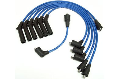 High-performance spark plug wires with OEM fit, noise suppression, and lifetime warranty
