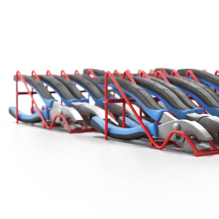 Plier Organizer Rack – Holds 16 Small & Medium Pliers, Space-Saving