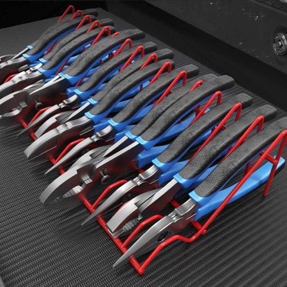 Plier Organizer Rack – Holds 16 Small & Medium Pliers, Space-Saving