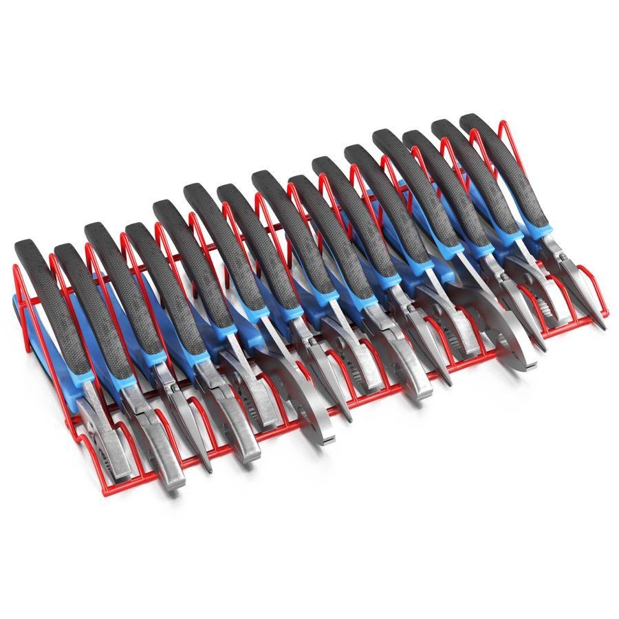 Plier Organizer Rack – Holds 16 Small & Medium Pliers, Space-Saving