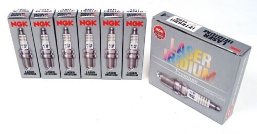 6pc laser iridium spark plugs for Mercury XS engines - high performance set